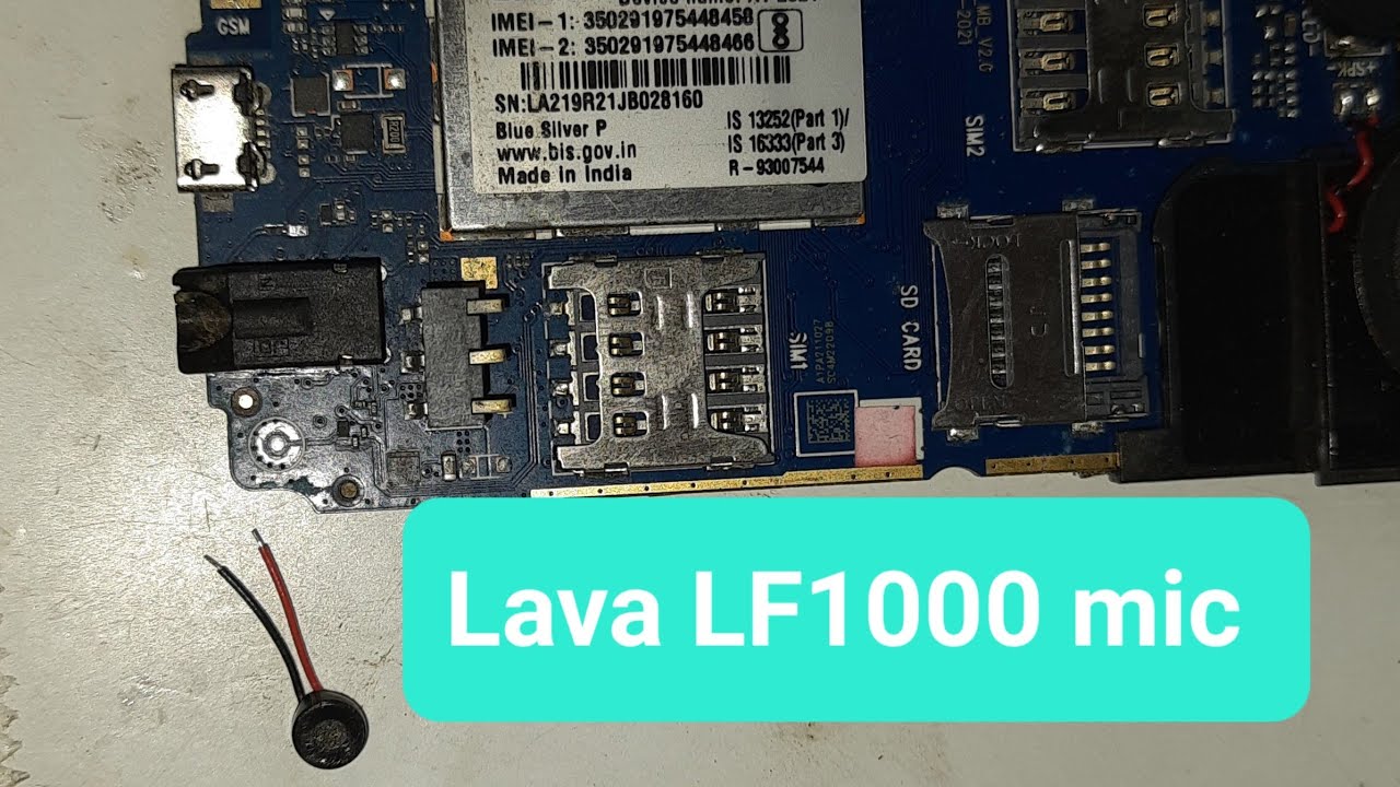 lava a1 Lf -1000 Mic Problem solution,lava mic solution