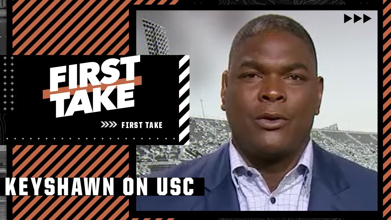 Keyshawn Johnson gives advice to USC after firing Clay Helton 👀 | First Take