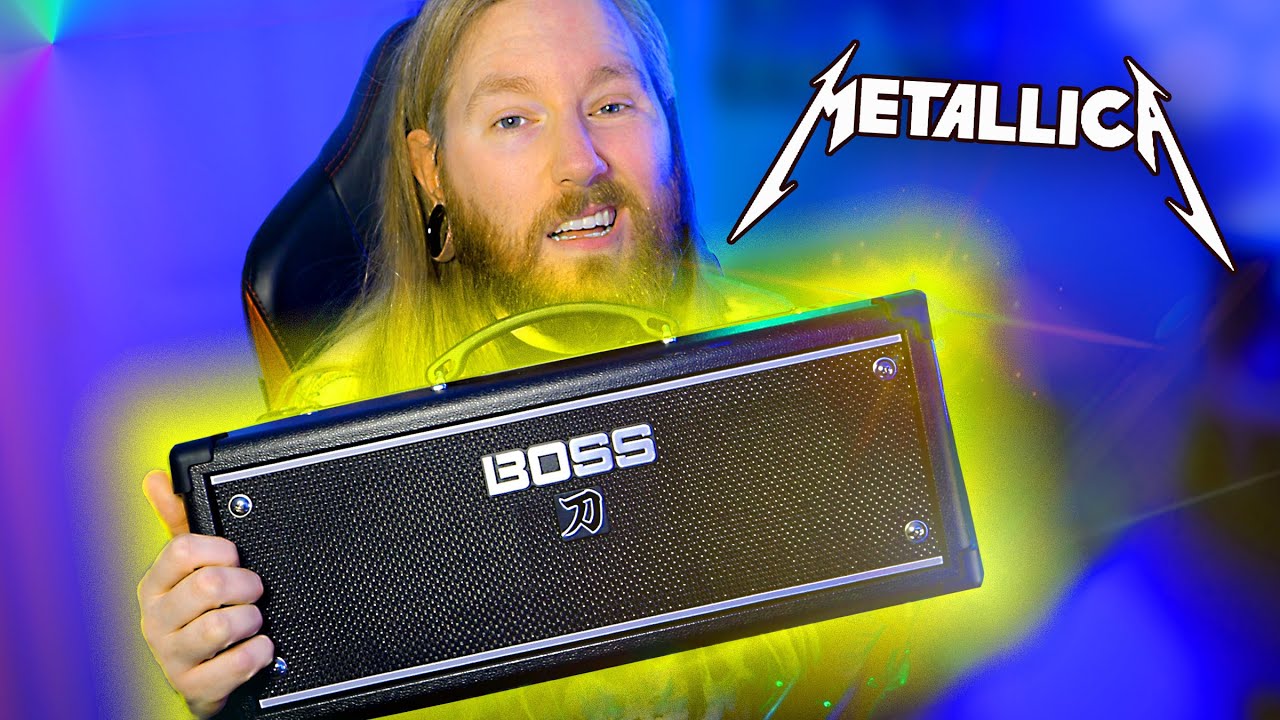 Can You Master Metallica With The NEW Boss Katana Amp? Challenge Accepted!