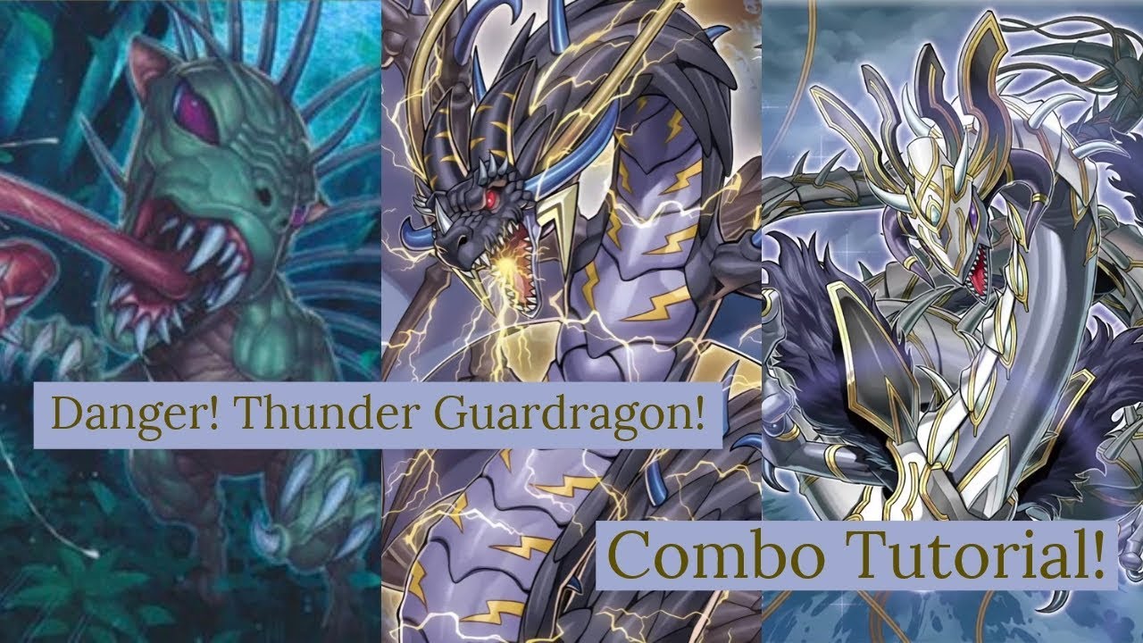 *UPDATED* Danger! Thunder Gaurdragon Combo Tutorial! 3 Negates + Rip 2 Cards!