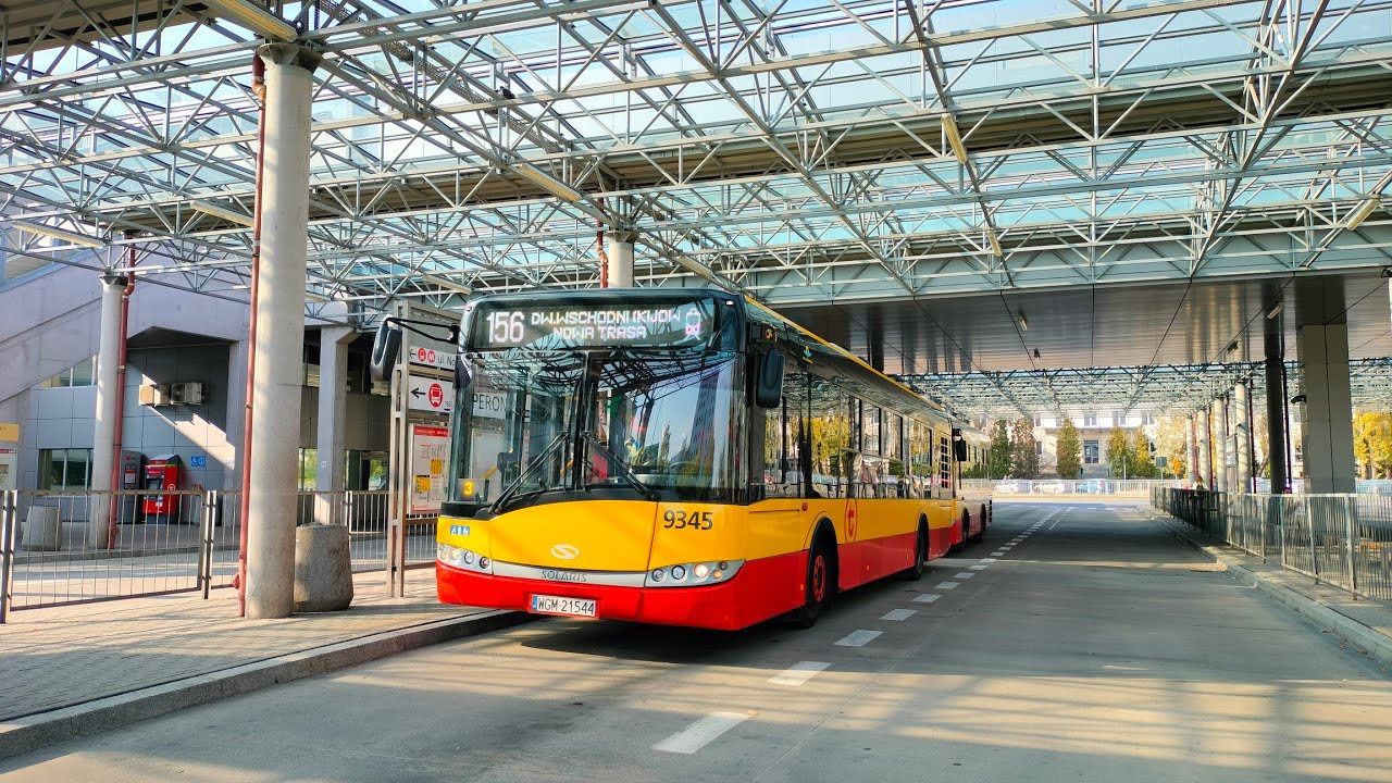 [156] PKS Grodzisk Mazowiecki - Przejazd SU12 III #9345 na linii 156➡️Dw. Wschodni (Kijowska)