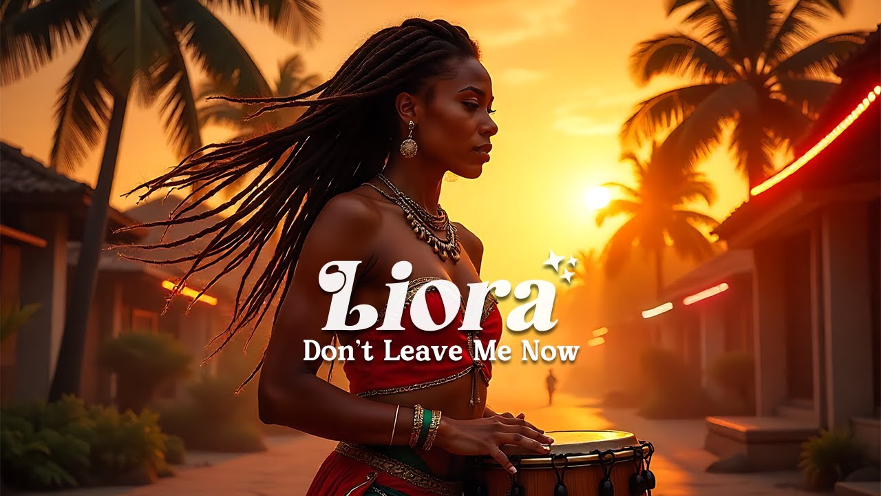 Liora - Don’t Leave Me Now 💔 (Lyrics Video) Reggae Vibes