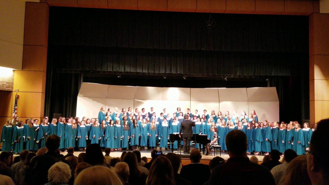 Caleb's Sophomore Fall Concert ~Pine Richland Alma Mater