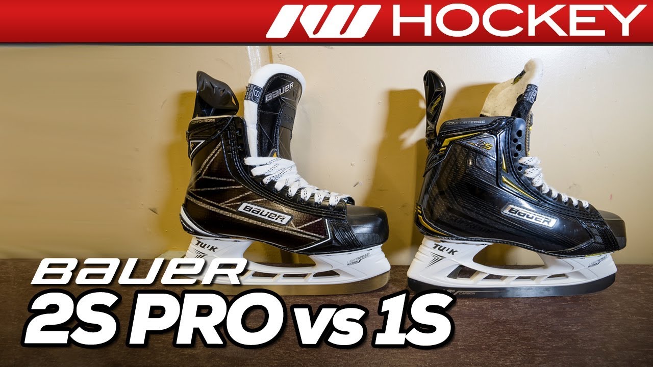 Bauer Supreme 2S Pro vs. 1S Skates // Tech & Spec Comparison