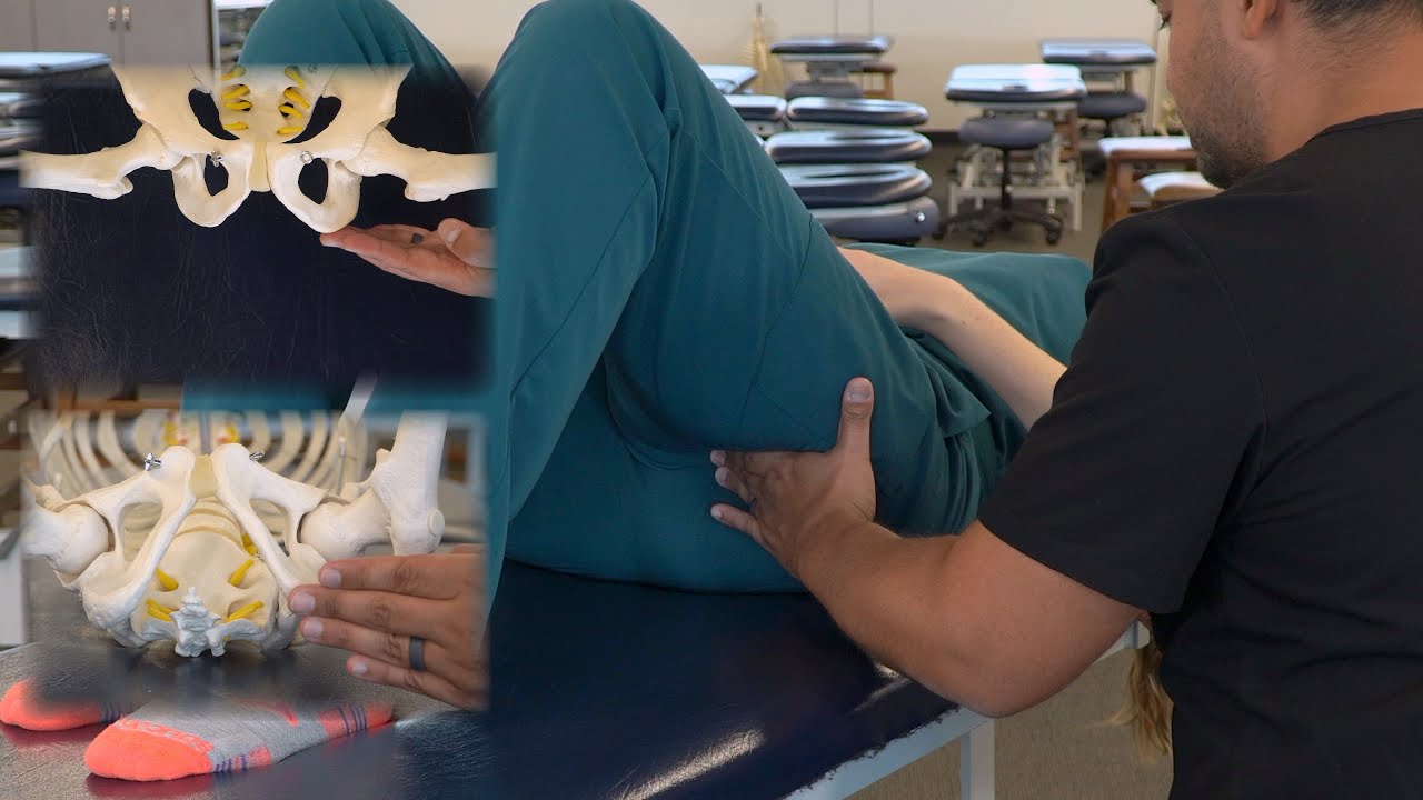 OMT: MFR - Ischiorectal Fossa (Pelvic Floor; Supine, Direct)