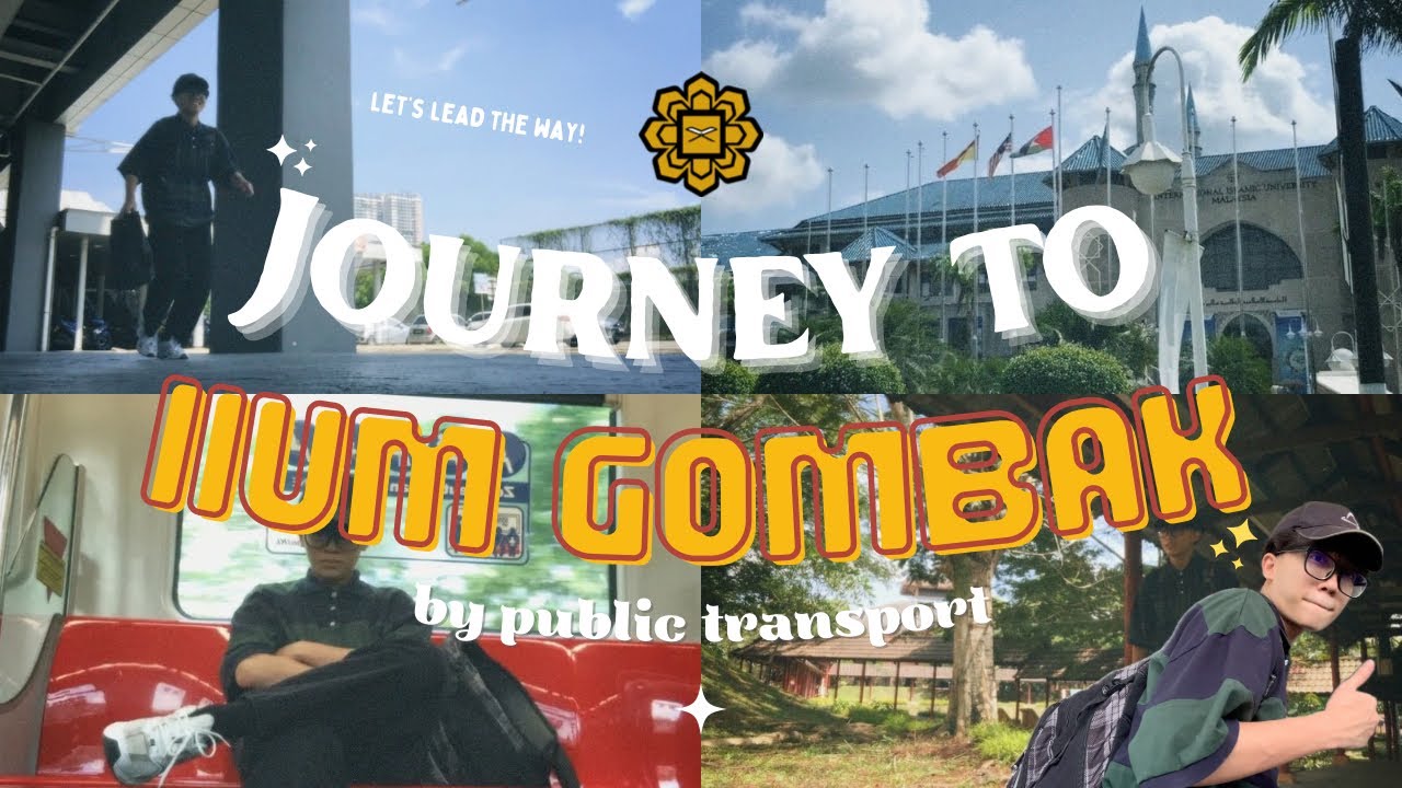 Journey to IIUM Gombak by Train and Bus | Aryff Danial Vlog 三十一
