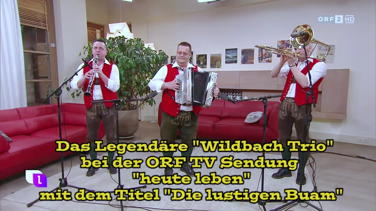 Wildbach Trio bei der ORF TV Sendung 