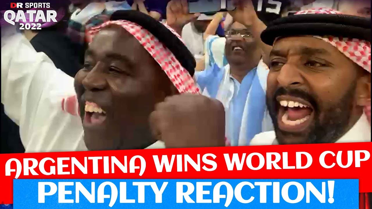 ARGENTINA WIN WORLD CUP FINAL | PENALTY SHOOTOUT REACTION