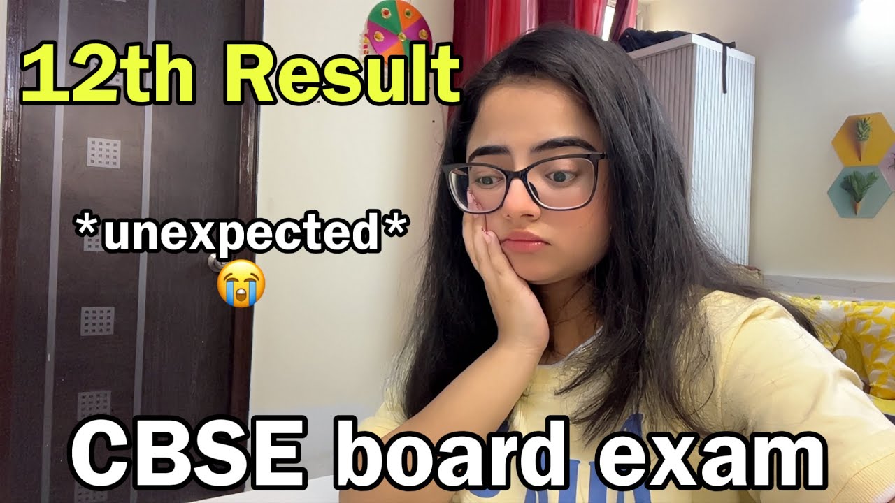 Class 12th CBSE BOARD EXAM RESULT😱 😭#result #class12 