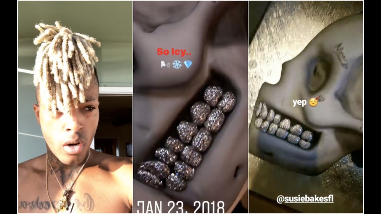 Xxxtentacion Birthday Cake is INSANE Skull With Diamond Grill