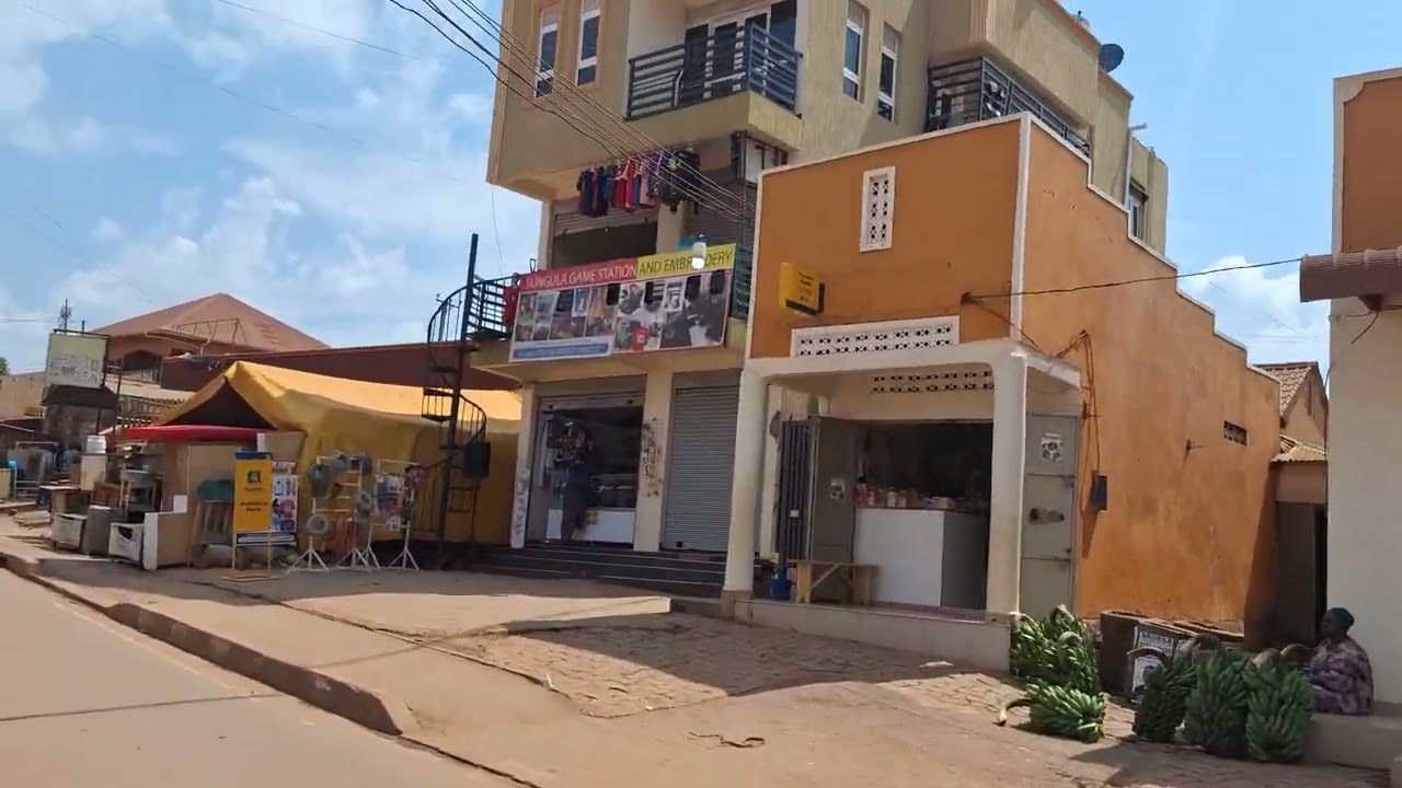 Salaam road to kampala on boda boda