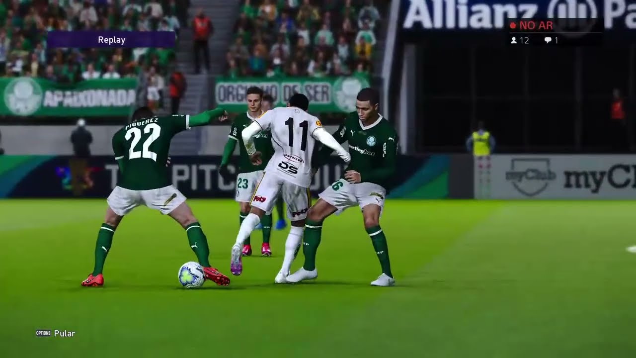 P4LM31R4S X N0V0R1Z0NT1N0| 40 V1V0 C0M 1M4G3NS| JOGO DE HOJE| pes 21 Gameplay ps4