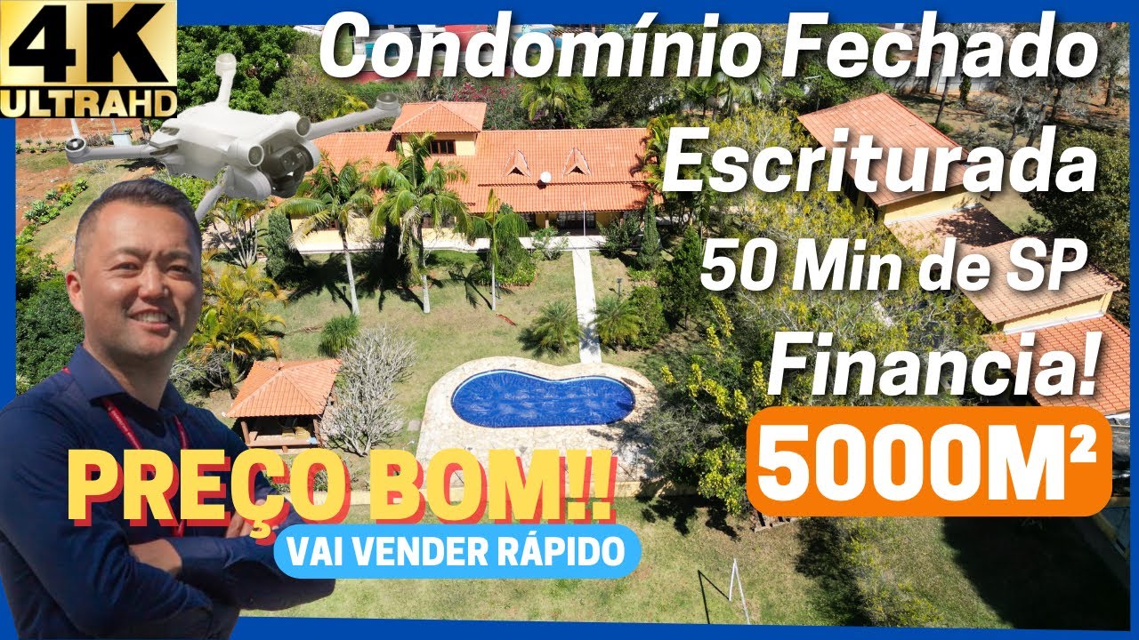 Linda Chácara a Venda em ibiúna, 50min de São Paulo , 5000m² interior de SP, VALOR ABAIXO DO MERCADO