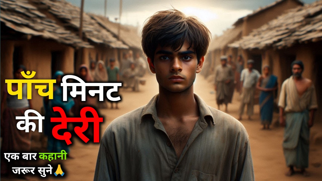 पाँच मिनट की देरी | Motivational Story in Hindi | #story