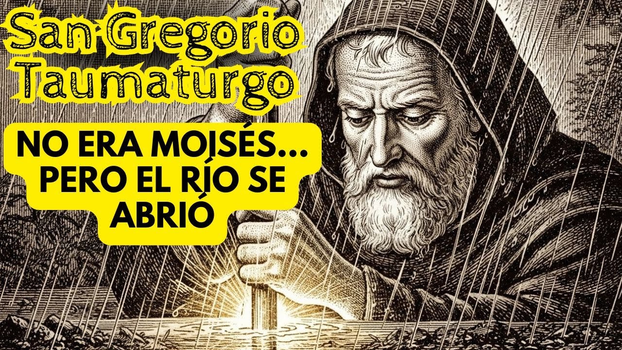 El santo que enfrentó un río furioso… y lo hizo retroceder con una oración - San Gregorio Taumaturgo