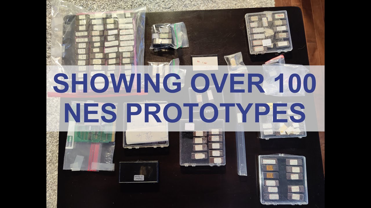 Showing Over 100 NES Prototypes
