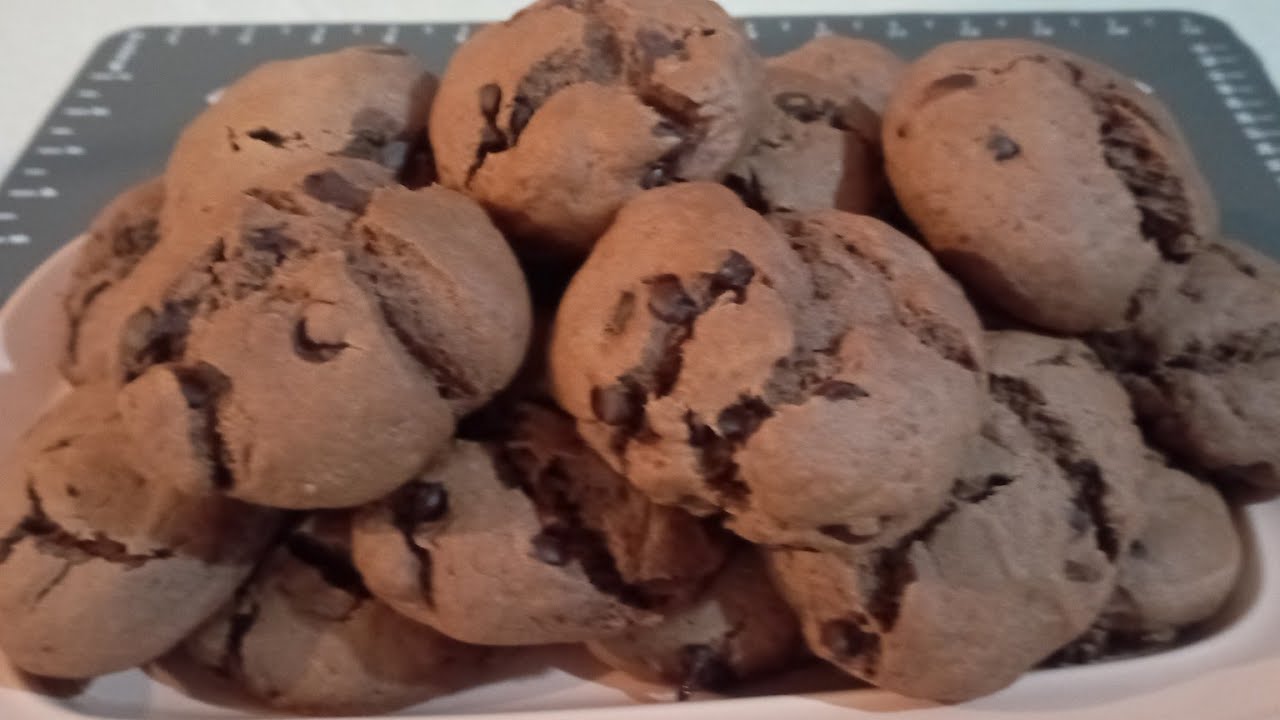 Soft cookies  Μαλακά μπισκότα σοκολάτας!!!