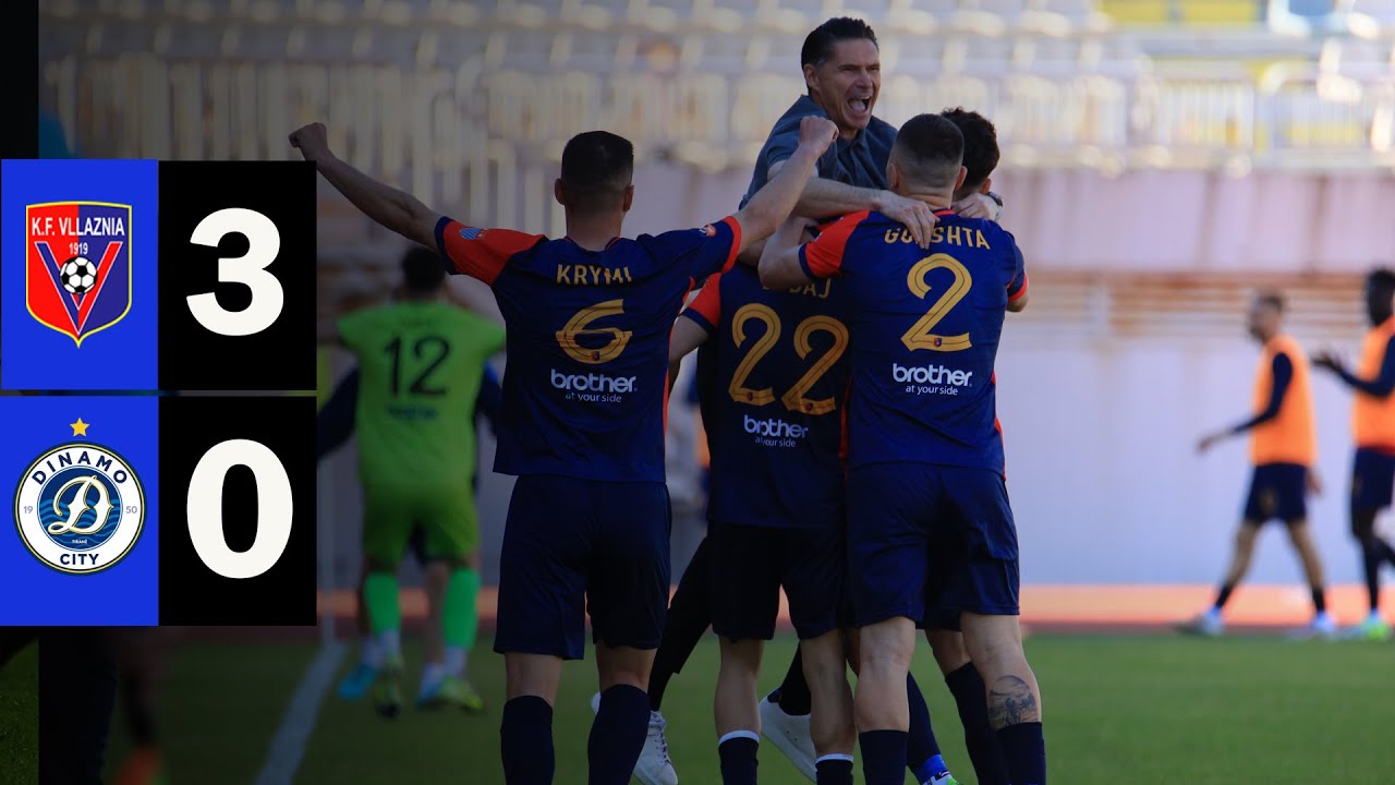 EMOCIONET E NDESHJES VLLAZNIA vs DINAMO 3-0