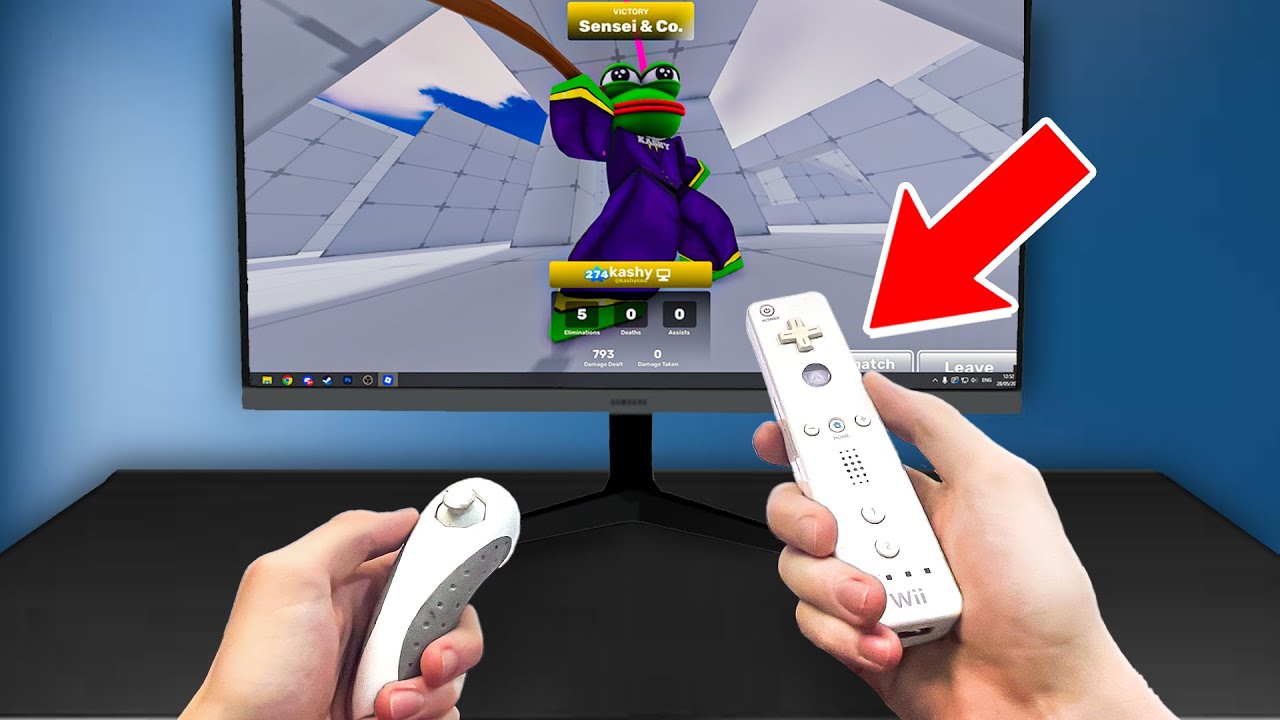 Я выиграл с помощью ПРОКЛЯТЫХ контроллеров в Roblox Rivals..