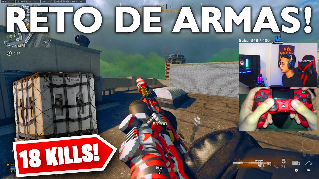 ME RETARON A JUGAR CON UN LOADOUT RANDOM... | CALL OF DUTY: WARZONE