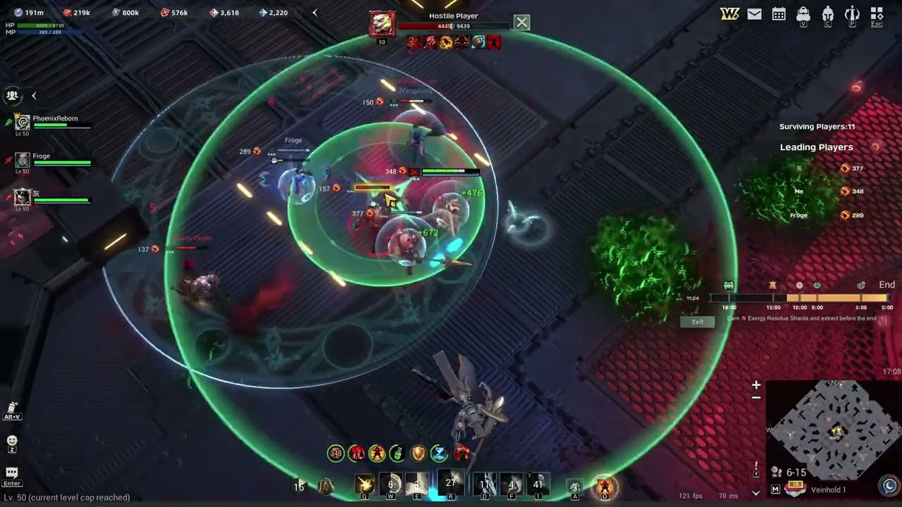 WARBORNE ABOVE ASHES - Veinhold Extraction Team 3vs3 Top1