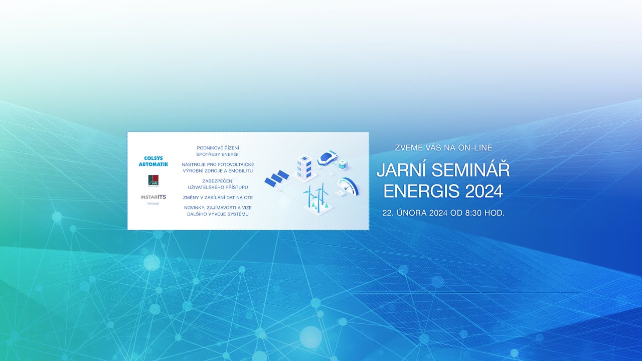 Jarní seminář ENERGIS 2024