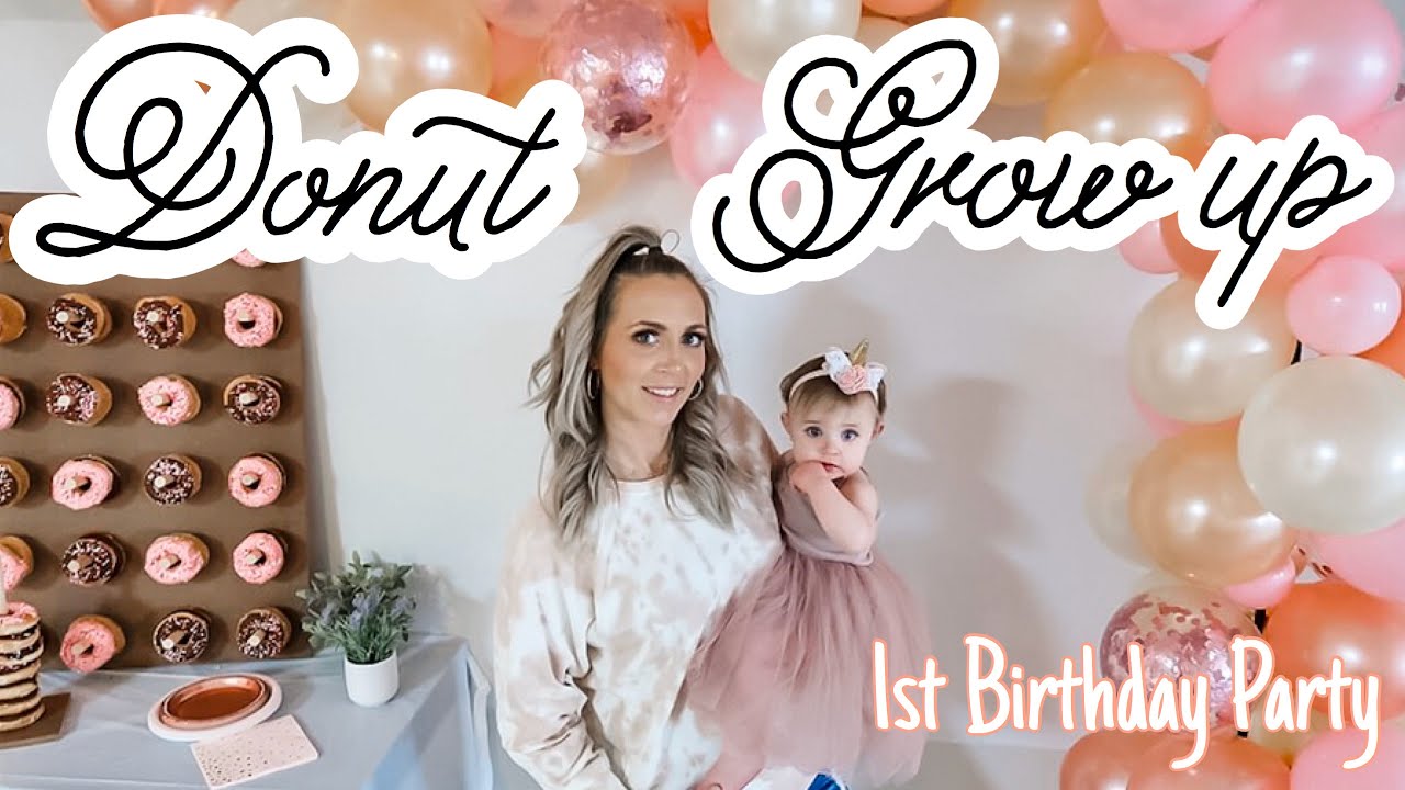 1ST BIRTHDAY PARTY DECOR | DONUT THEME BIRTHDAY PARTY | JADE LYNNS FIRST BIRTHDAY