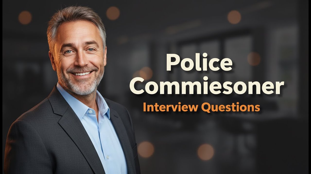 5 Police Commissioner Interview Questions (And How to Nail Them)