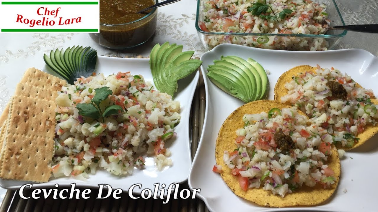 CEVICHE DE COLIFLOR, DELICIOSA RECETA!
