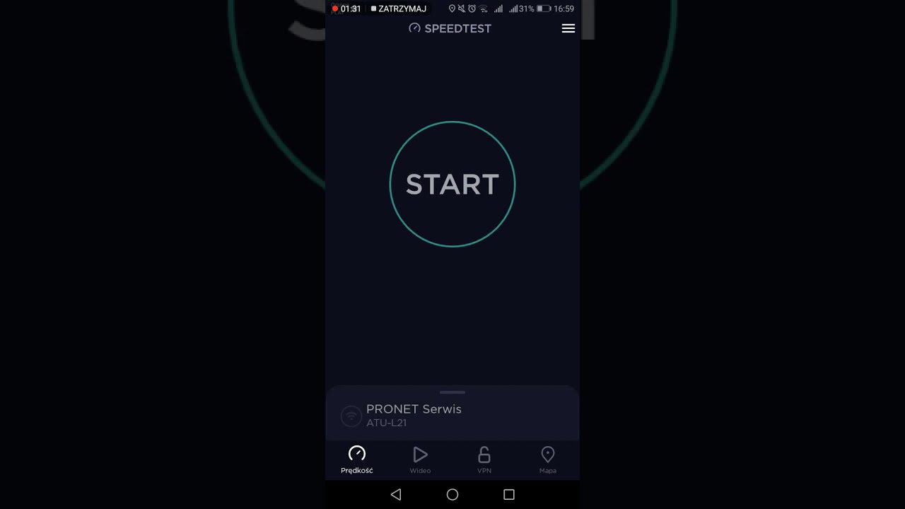 SPEEDTEST PRONET SERWIS vs PLAY ODCINEK 15