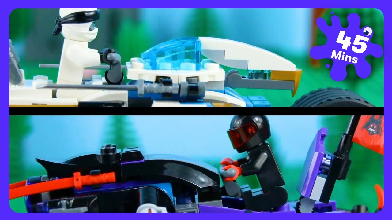Billy Bricks - Costruzioni Moto Ninjago | Cartoni per Bambini | WildBrain Montagna dell'Avventura