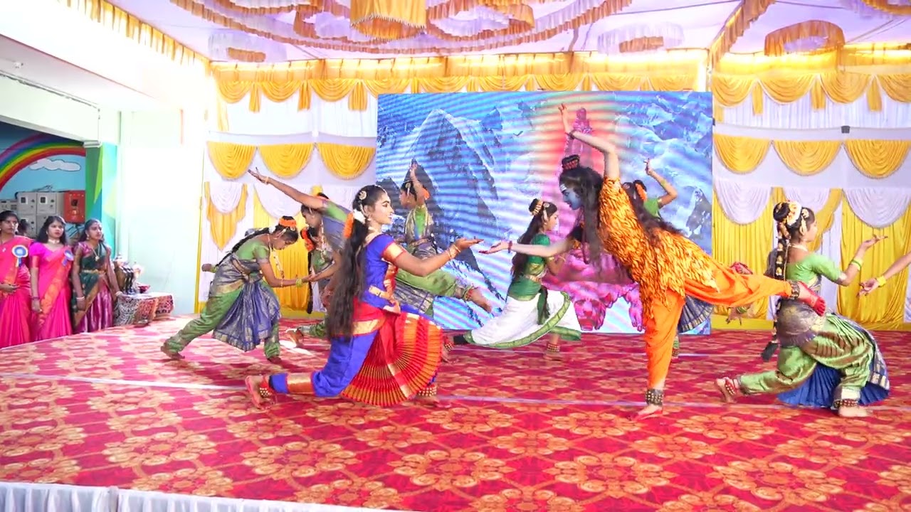 welcome dance by our students Sri venkateshwara public high School