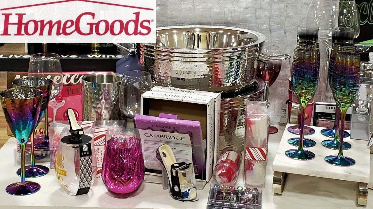 HOMEGOODS SHOP WITH ME GLASSWARE DECOR IDEAS 2018