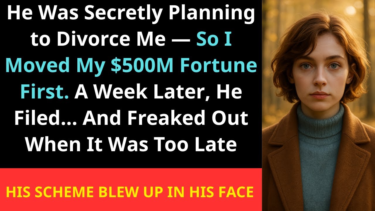 I Discovered His Divorce Plan &mdash; So I Transferred My $500M Fortune . A Few Days Later...