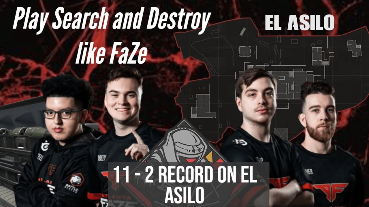 How to Dominate Search and Destroy on El Asilo like Atlanta Faze! Mini Map Review