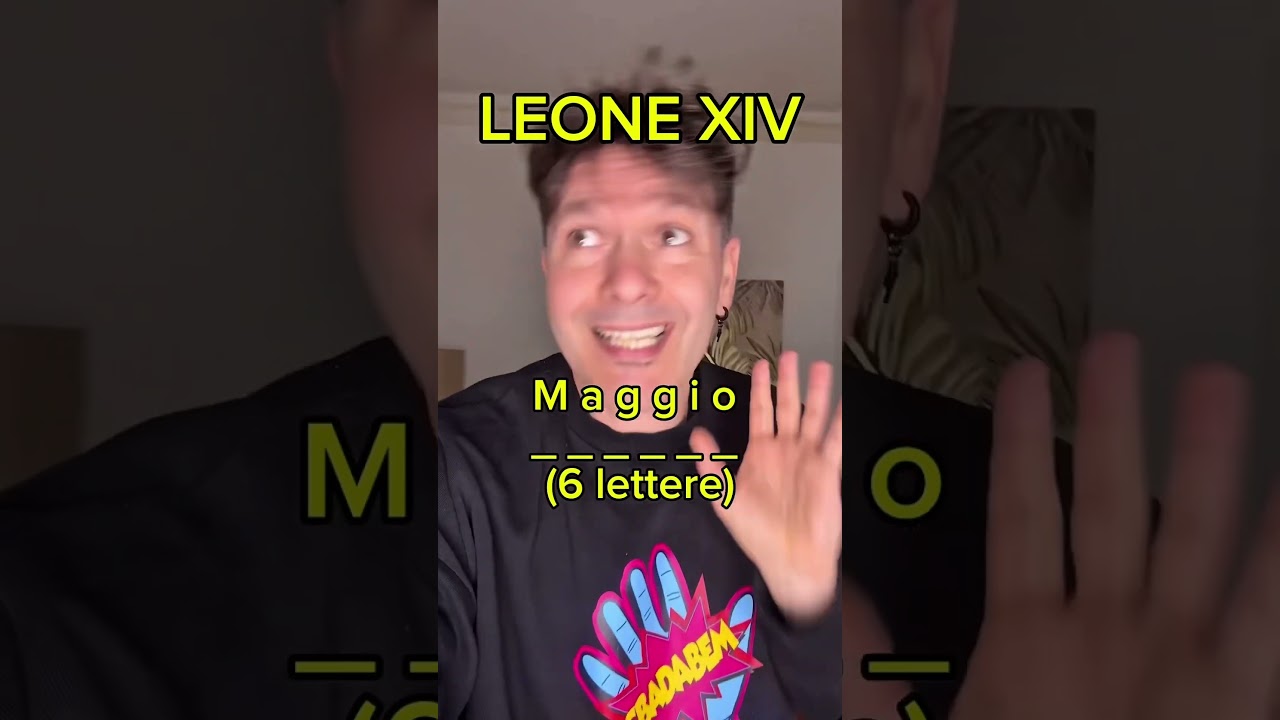 Il nome del nuovo Papa Leone XIV ? coincidenze&hellip;(tom&Ermenegilda😳)SBADABEM💥#shorts