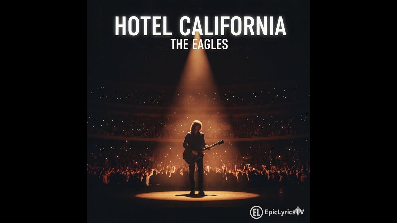 Eagles – Hotel California (Live 1977) | Full Lyrics Video | EpicLyricsTV