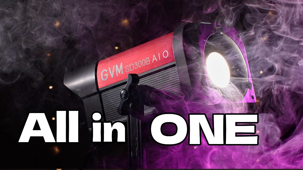 No Power Brick? No Problem! - GVM SD300B AIO Review
