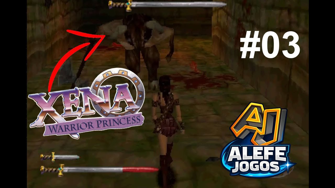 XENA PS1 #3 ZINA E BOSS MINOTAURO