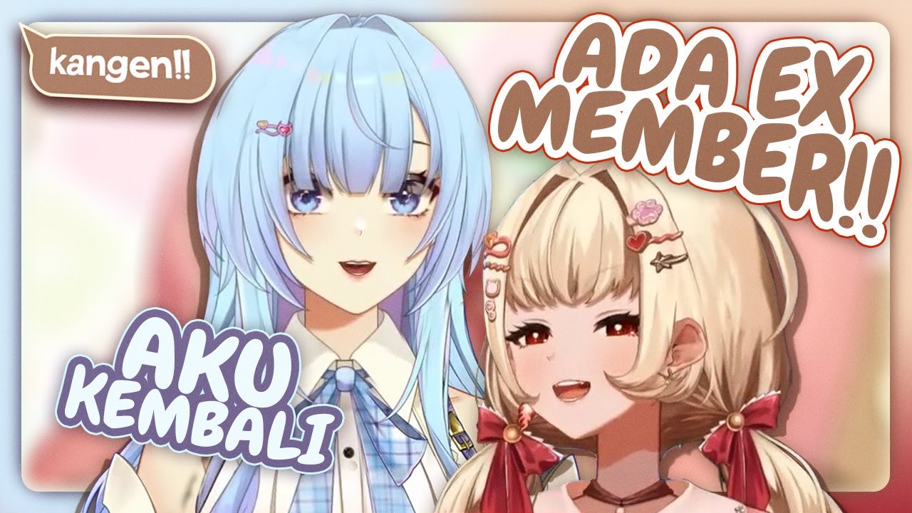 Makasih Jot chan Sudah Mendatangkan Atmin Biru ini [Pia Meraleo & Kanaia Asa/JKT48V ]