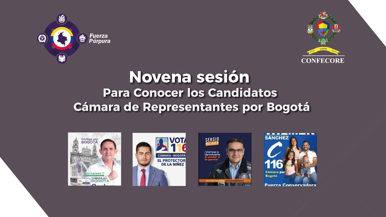 Noveno Encuentro con Candidatos a la Cámara de Representantes por Bogotá