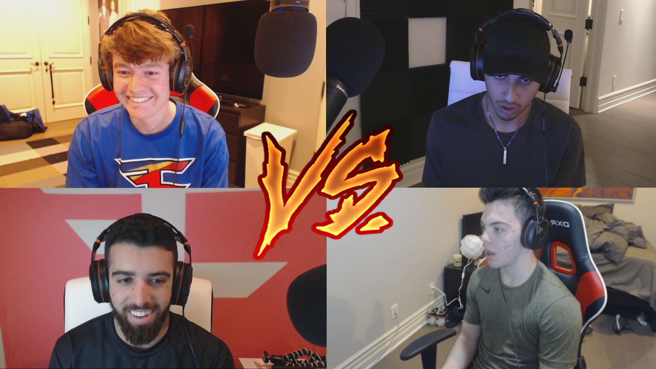 FaZe Rain & FaZe Apex vs FaZe Adapt & FaZe Blaziken