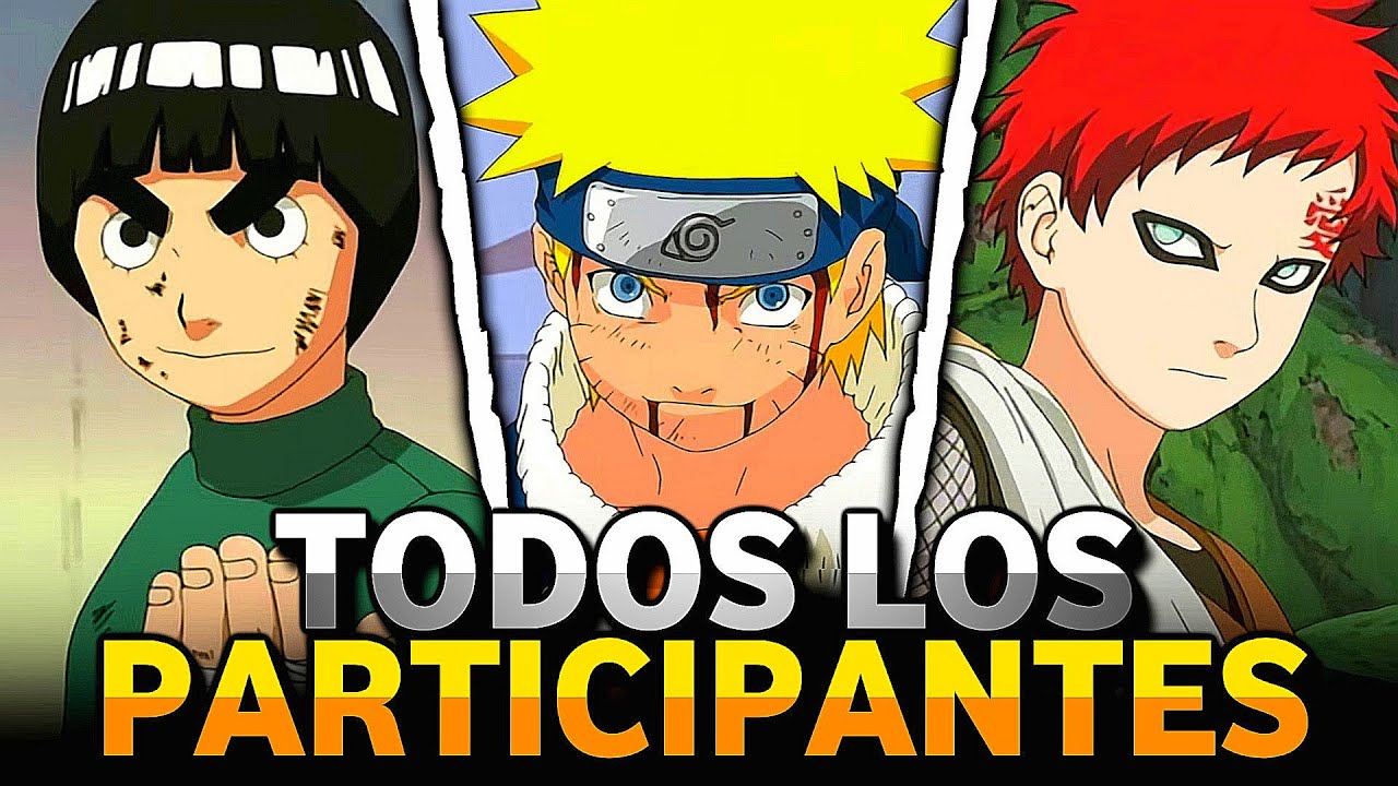 Todos los Participantes de los EXAMENES CHUNIN del más DÉBIL al más FUERTE