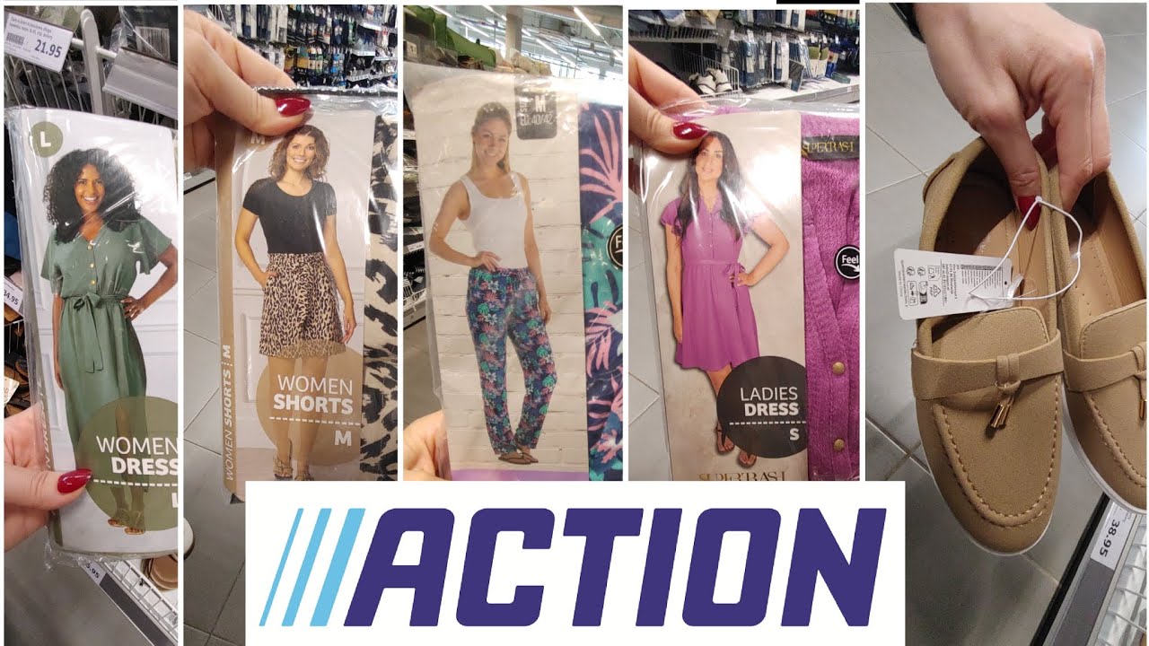 ACTION👍TANIA MODA DAMSKA SUKIENKI  SPODNIE MOKASYNY KLAPKI BLUZKI
