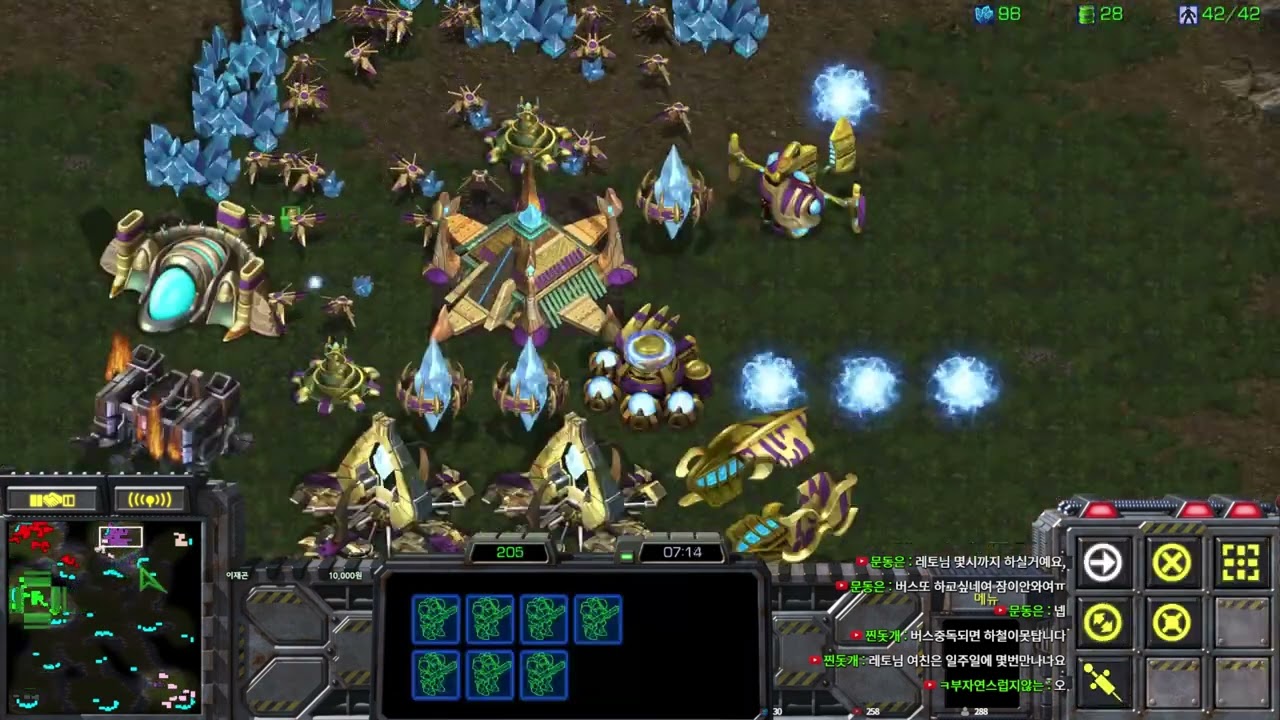 제가 보장하는 토요일 기념 진짜 치열하게 고수전 보여드릴께요 Leto 스타팀플 헌터 Hunter TeamPlay StarCraft