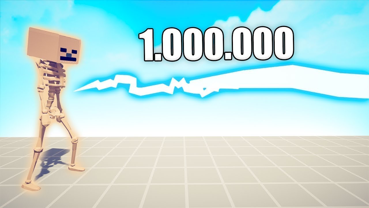 1.000.000 DAMAGE ZEUS vs EVERY UNITS - TABS | Totally Accurate Battle Simulator 2026