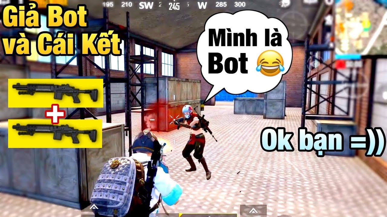[PUBG Mobile] Gặp Team Nhây Giả BOT Để Cướp Thính | Combo 2 cây MK14 Auto Solo Vs Squad | T98