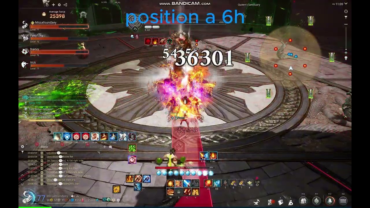 Queen's Altar 4Man BNS NEO FM(POV) mecha distant