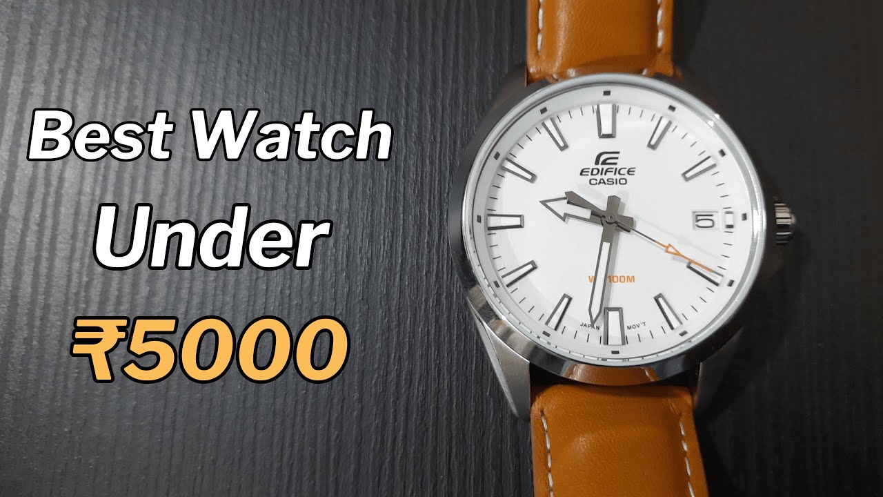 CASIO Edifice EFV-100L - Is this the Best Watch Under 5000 in India ? #casio #casioedifice