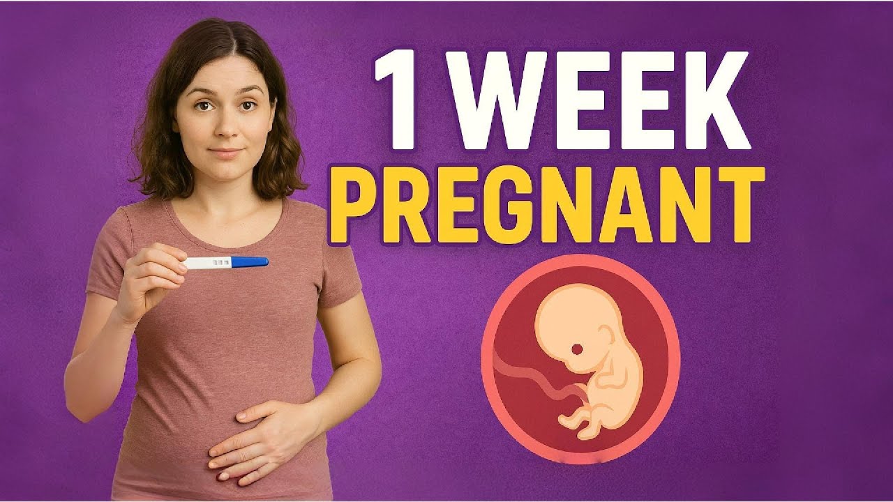 1st Week of Pregnancy: The Real Signs No One Tells You — Calm, Clear & Complete Guide - week by week